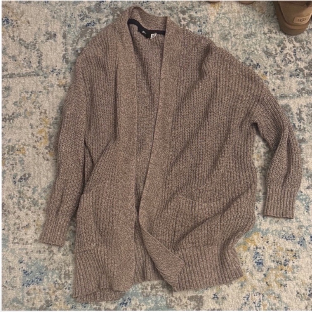 BDG Urban outfitters Parker knit cardigan in brown